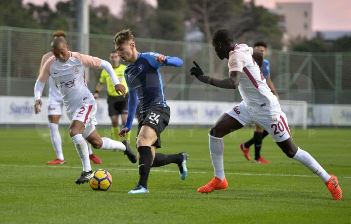 VIDEO+FOTO » Viitorul pierde amicalul cu Galatasaray, scor 0-2! Ianis Hagi a purtat numărul 10 și a fost titular la revenire