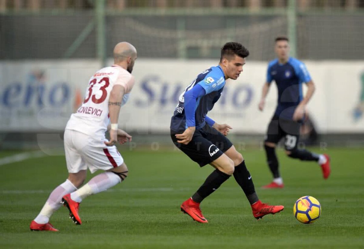 VIDEO+FOTO » Viitorul pierde amicalul cu Galatasaray, scor 0-2! Ianis Hagi a purtat numărul 10 și a fost titular la revenire