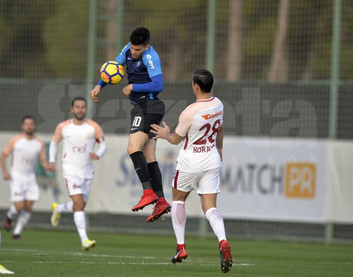 VIDEO+FOTO » Viitorul pierde amicalul cu Galatasaray, scor 0-2! Ianis Hagi a purtat numărul 10 și a fost titular la revenire