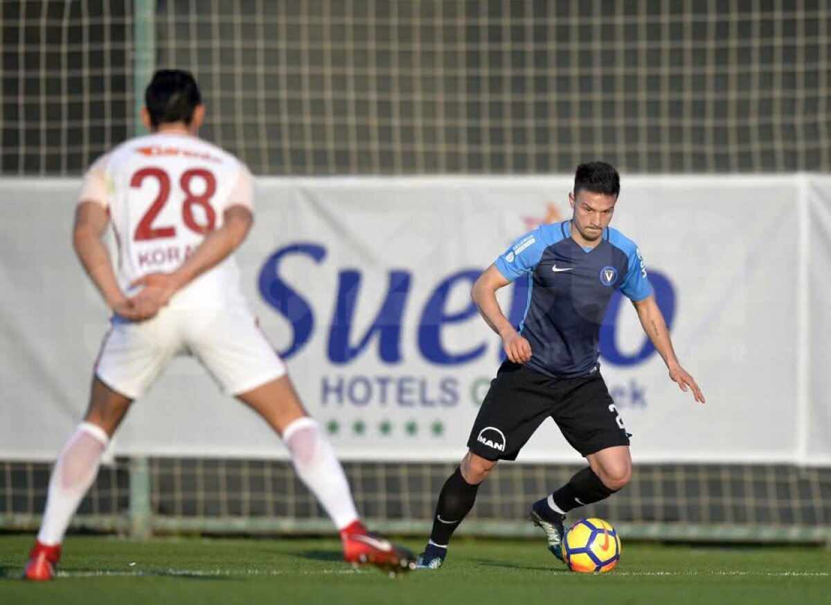 VIDEO+FOTO » Viitorul pierde amicalul cu Galatasaray, scor 0-2! Ianis Hagi a purtat numărul 10 și a fost titular la revenire