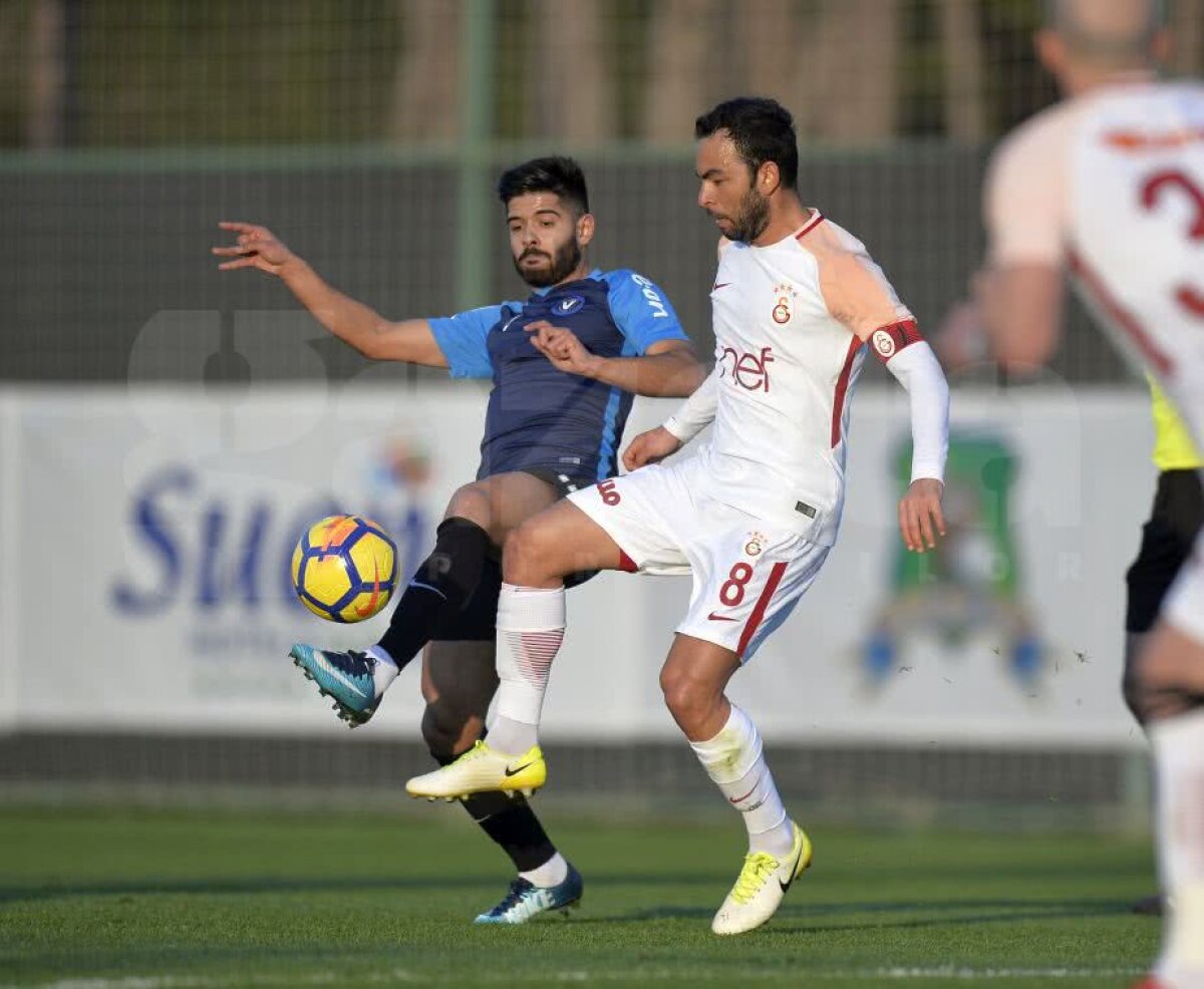 VIDEO+FOTO » Viitorul pierde amicalul cu Galatasaray, scor 0-2! Ianis Hagi a purtat numărul 10 și a fost titular la revenire