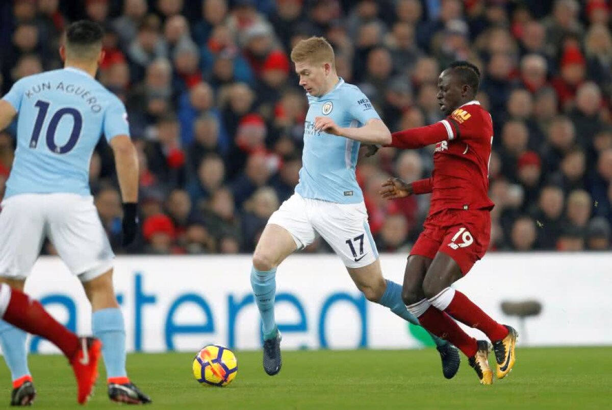 VIDEO+FOTO Meci SENZAȚIONAL pe Anfield! Liverpool învinge spectaculos City, 4-3, și urcă pe podium