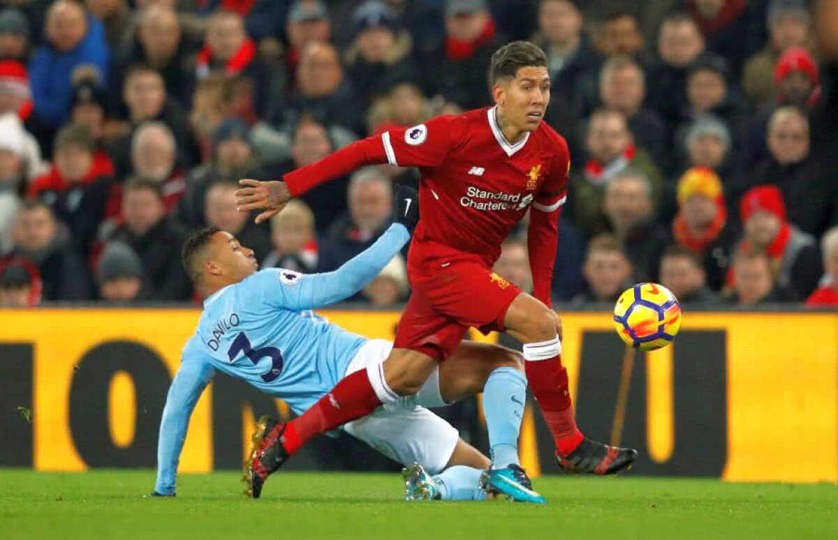 VIDEO+FOTO Meci SENZAȚIONAL pe Anfield! Liverpool învinge spectaculos City, 4-3, și urcă pe podium