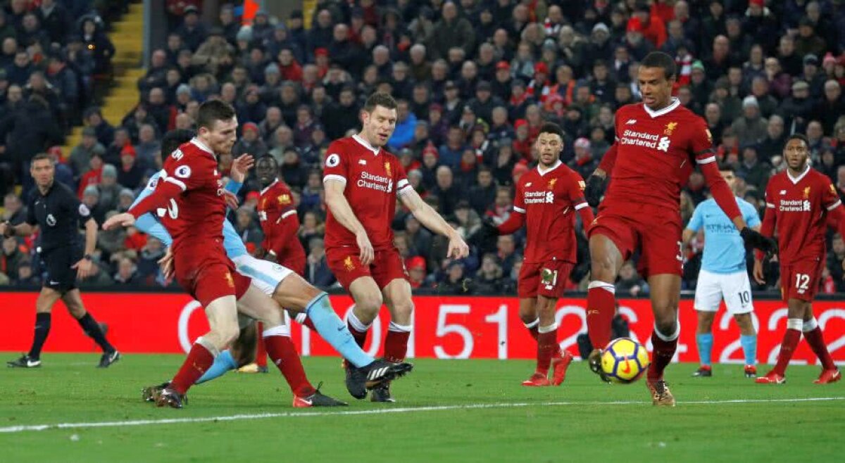 VIDEO+FOTO Meci SENZAȚIONAL pe Anfield! Liverpool învinge spectaculos City, 4-3, și urcă pe podium