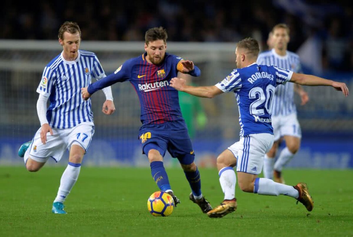 VIDEO+FOTO » Condusă cu 2-0 de Real Sociedad, Barcelona a revenit și a obținut o victorie clară, 4-2