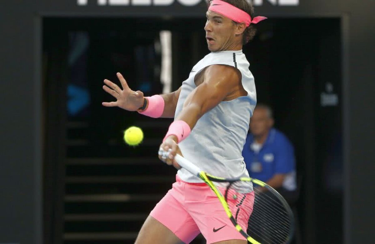 GALERIE FOTO Nadal și-a schimbat echipamentul după 9 ani! Cum a apărut la Australian Open și ce a făcut în turul 1