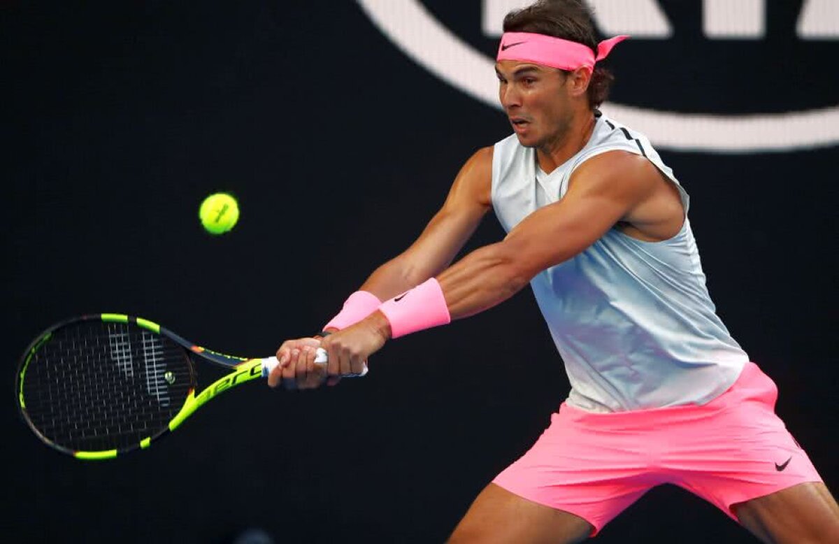 GALERIE FOTO Nadal și-a schimbat echipamentul după 9 ani! Cum a apărut la Australian Open și ce a făcut în turul 1