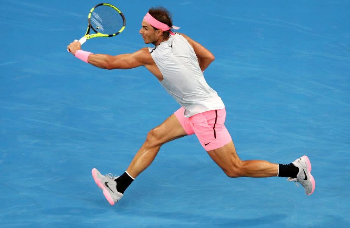 GALERIE FOTO Nadal și-a schimbat echipamentul după 9 ani! Cum a apărut la Australian Open și ce a făcut în turul 1