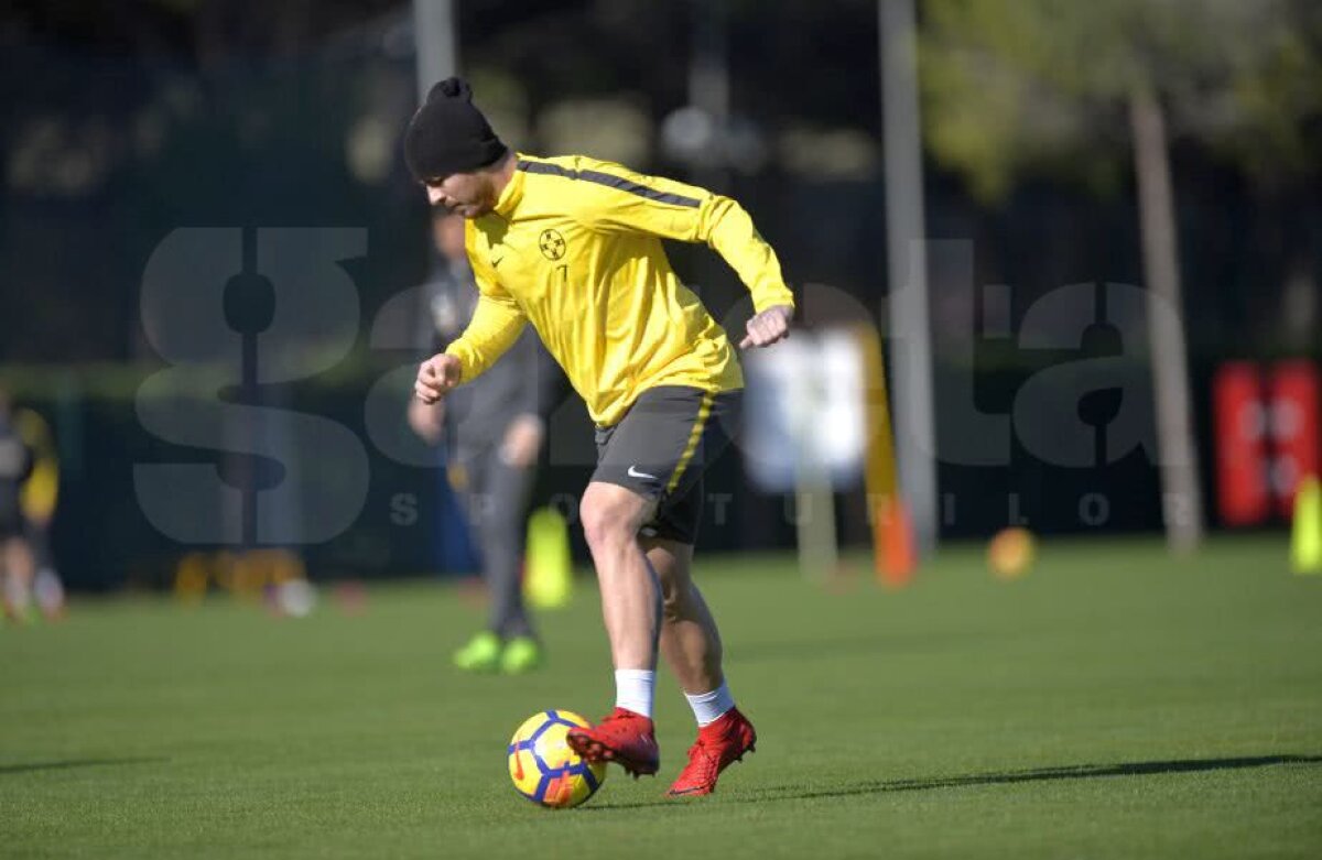 Corespondenţă GSP din Turcia » GALERIE FOTO + VIDEO Probleme la finalizare pentru jucătorii lui Dică » 3 fotbaliști s-au antrenat separat