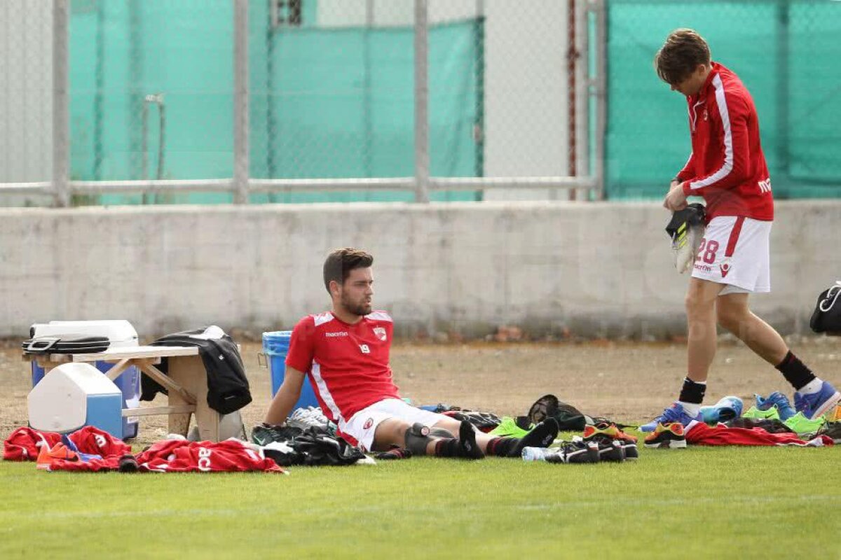 VIDEO + FOTO Mesaj clar transmis de Miriuță jucătorilor + remarcatul primei zile din cantonamentul lui Dinamo 