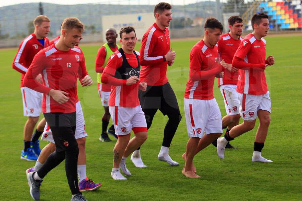 VIDEO + FOTO Mesaj clar transmis de Miriuță jucătorilor + remarcatul primei zile din cantonamentul lui Dinamo 