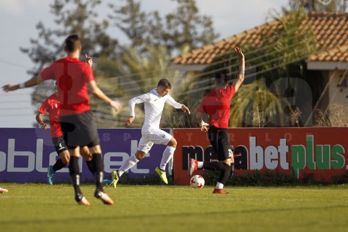 VIDEO + FOTO Astra Giurgiu, victorie cu Karmiotissa în amicalul din Cipru! Gol din lovitură liberă al lui Fl. Matei 