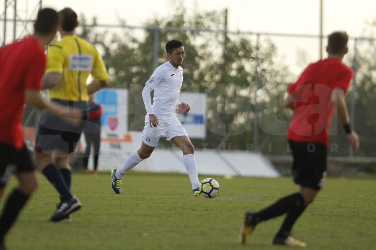 VIDEO + FOTO Astra Giurgiu, victorie cu Karmiotissa în amicalul din Cipru! Gol din lovitură liberă al lui Fl. Matei 