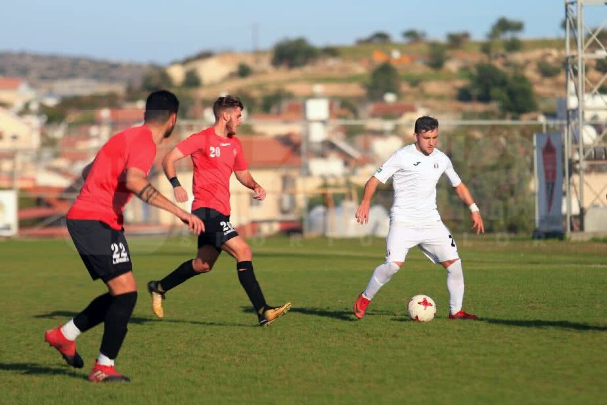 VIDEO + FOTO Astra Giurgiu, victorie cu Karmiotissa în amicalul din Cipru! Gol din lovitură liberă al lui Fl. Matei 