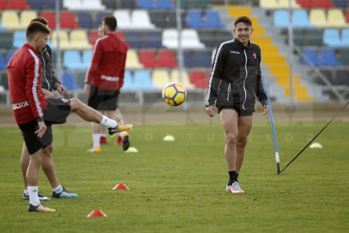 CORESPONDENȚĂ DIN CIPRU // VIDEO + FOTO Miriuță, SHOW în cantonament » Și-a lăsat elevii cu gura căscată