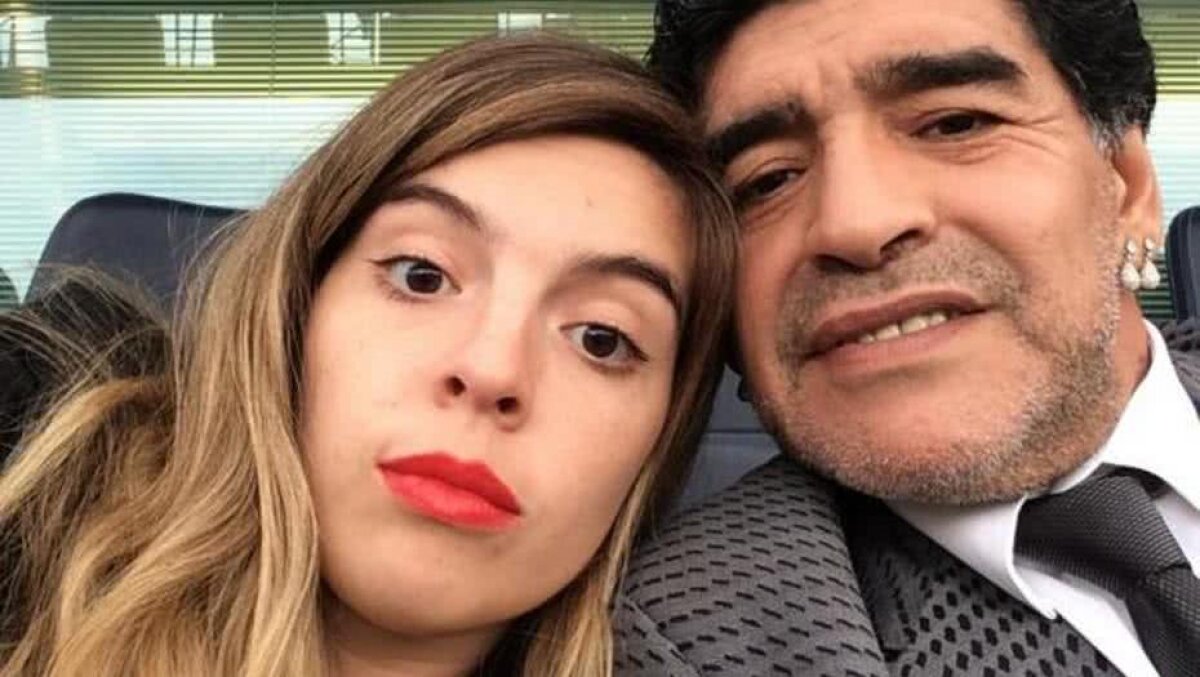 FOTO Nu e pace în familia lui Maradona! A refuzat invitația la nunta fiicei sale 