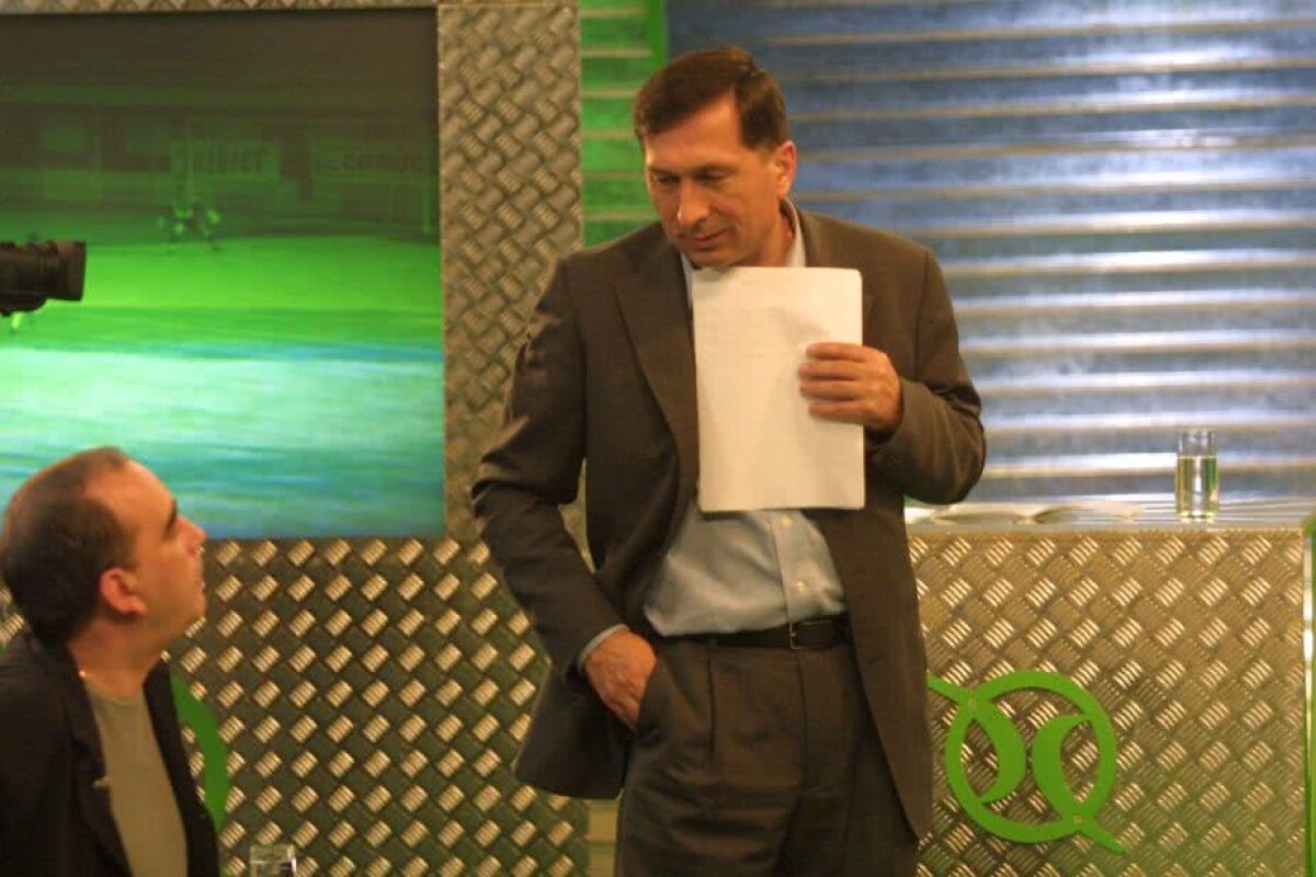 VIDEO + FOTO Se împlinesc 15 ani de la ultima ediție de "Procesul etapei" » Imagini antologice din vremea în care se fuma la TV. Dobrin și Stoichiță, măști cu Ioanițoaia :)