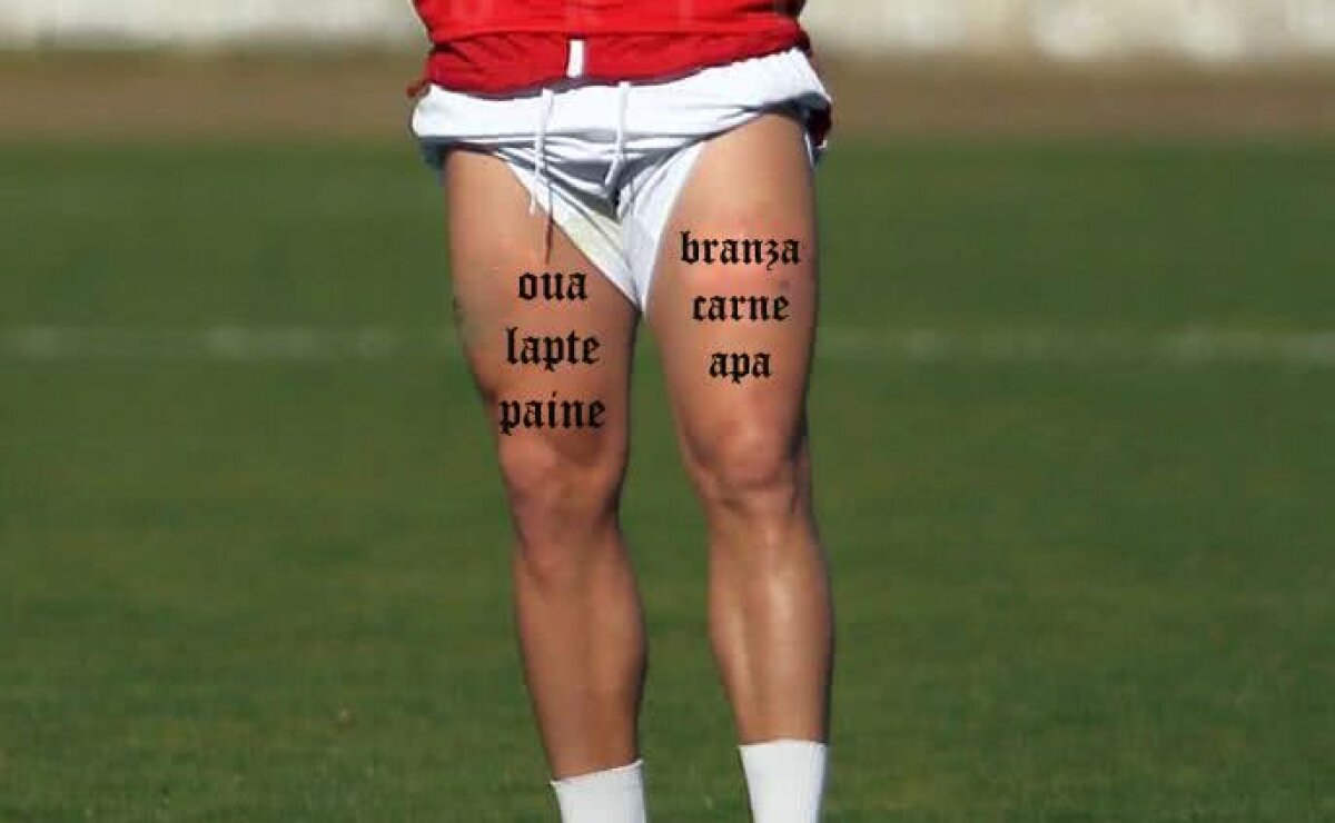 FOTO Steliano a recidivat! Alte 13 tatuaje pe care și le-a făcut pe picioare: ”FCSB nu e Steaua” :D