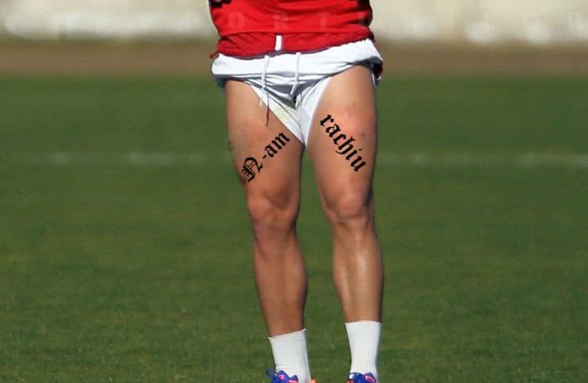 FOTO Steliano a recidivat! Alte 13 tatuaje pe care și le-a făcut pe picioare: ”FCSB nu e Steaua” :D