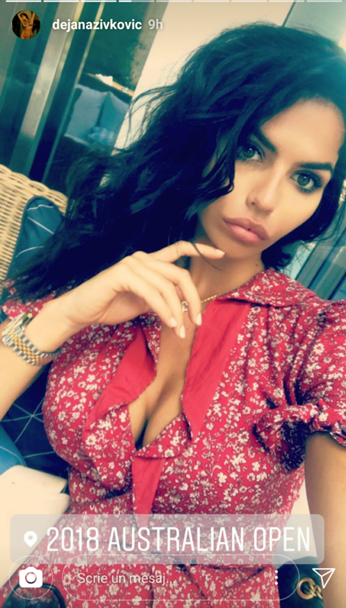 GALERIE FOTO SAVUROASĂ! A lăsat mască toată arena! Apariție RĂVĂȘITOARE la Australian Open! 