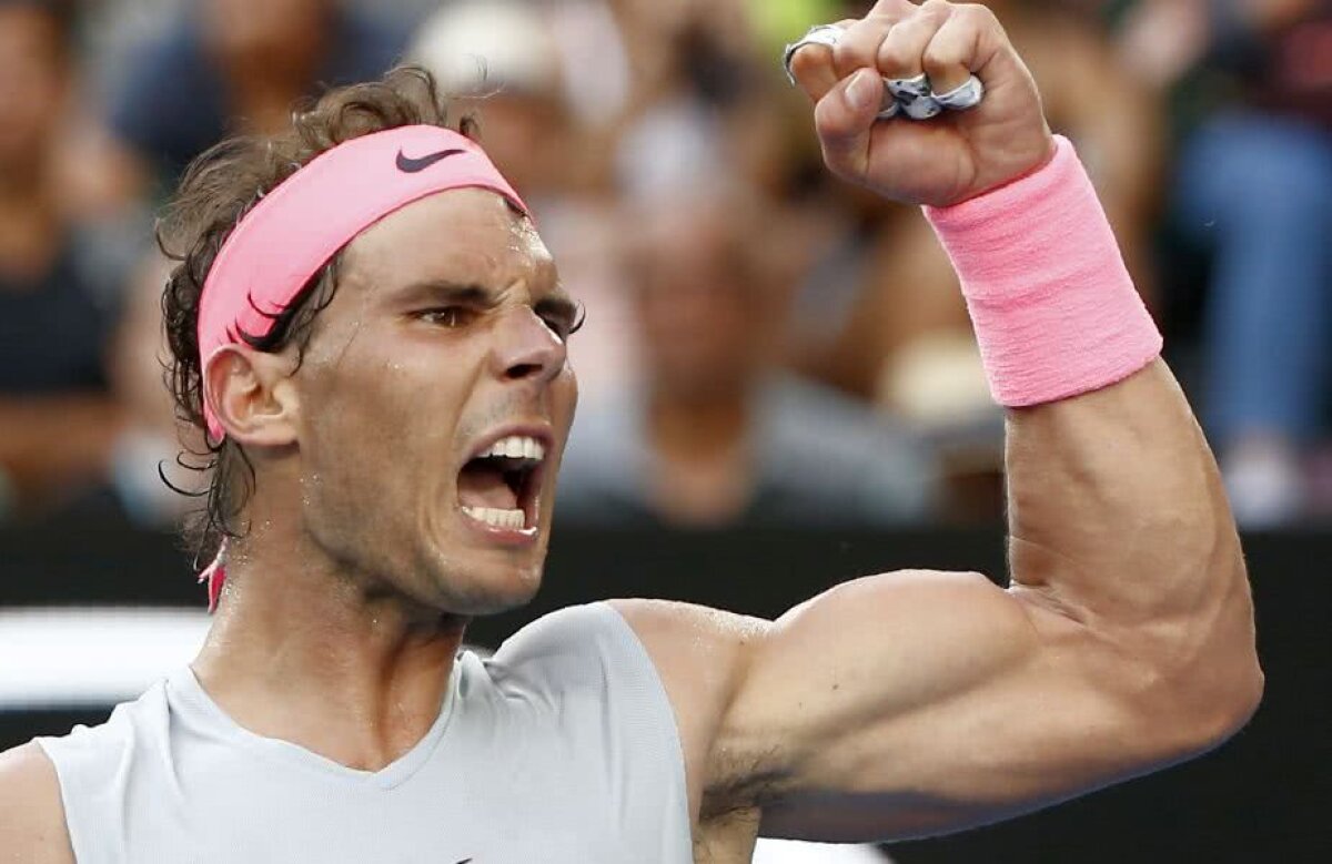 AUSTRALIAN OPEN // FOTO Rafael Nadal supraviețuiește unui test dificil: victorie după aproape 4 ore + Meci magnific între Kyrgios și Dimitrov » Toate rezultatele zilei de la Australian Open