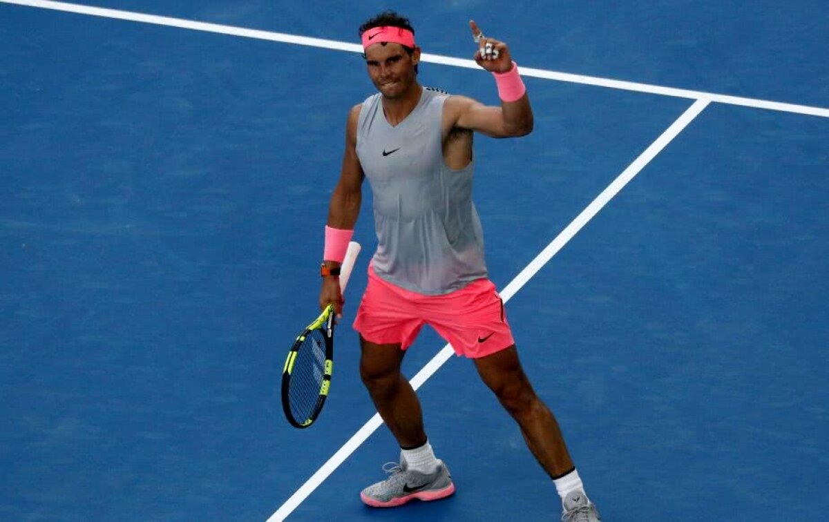 AUSTRALIAN OPEN // FOTO Rafael Nadal supraviețuiește unui test dificil: victorie după aproape 4 ore + Meci magnific între Kyrgios și Dimitrov » Toate rezultatele zilei de la Australian Open