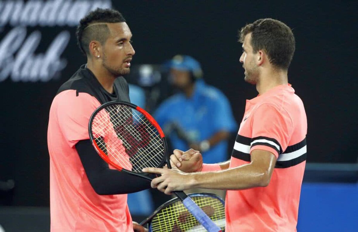 AUSTRALIAN OPEN // FOTO Rafael Nadal supraviețuiește unui test dificil: victorie după aproape 4 ore + Meci magnific între Kyrgios și Dimitrov » Toate rezultatele zilei de la Australian Open