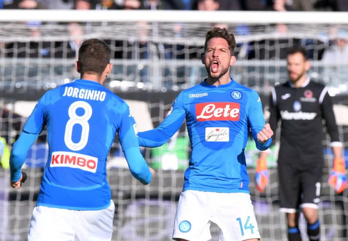 FOTO + VIDEO Victorie importantă pentru liderul Napoli, 1-0 cu Atalanta » Napolitanii sunt la 4 puncte de Juventus + greșeală mare de arbitraj în prelungirile partidei