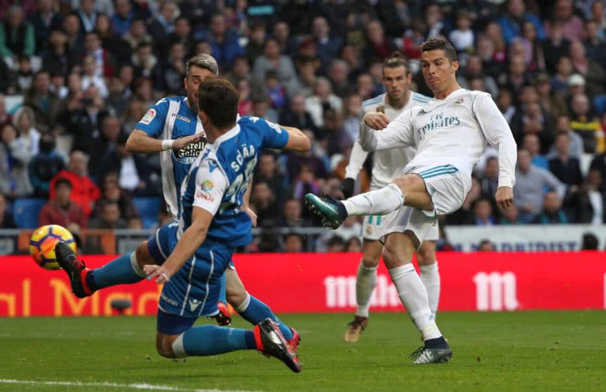 VIDEO+FOTO » Selfie plin de sânge în Real Madrid-Deportivo! Imagini horror cu Cristiano Ronaldo, care a cerut un telefon să vadă unde e tăiat la față