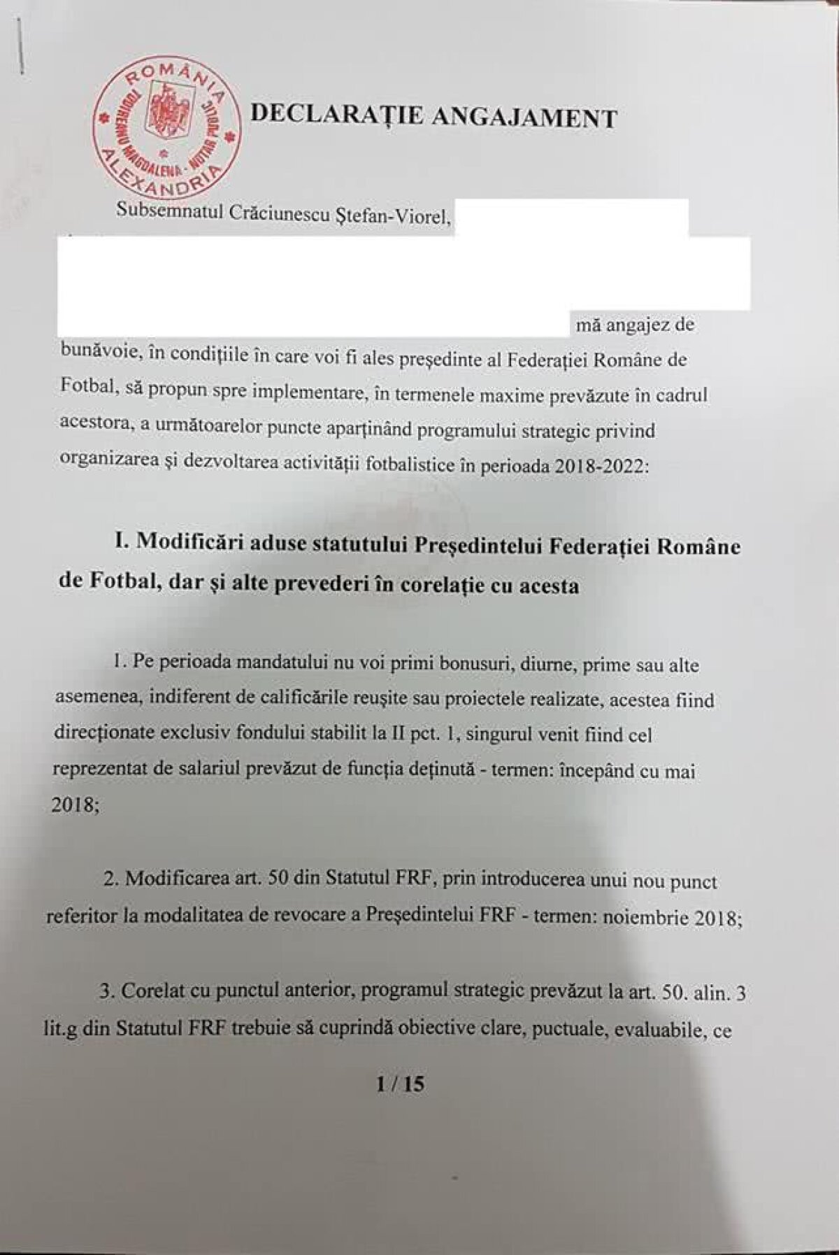 EXCLUSIV Burleanu contra "Burleanu 2.0" :) » Tânărul care a dat în judecată FRF candidează acum pentru șefia Federației! Săgeți la adresa contracandidaților