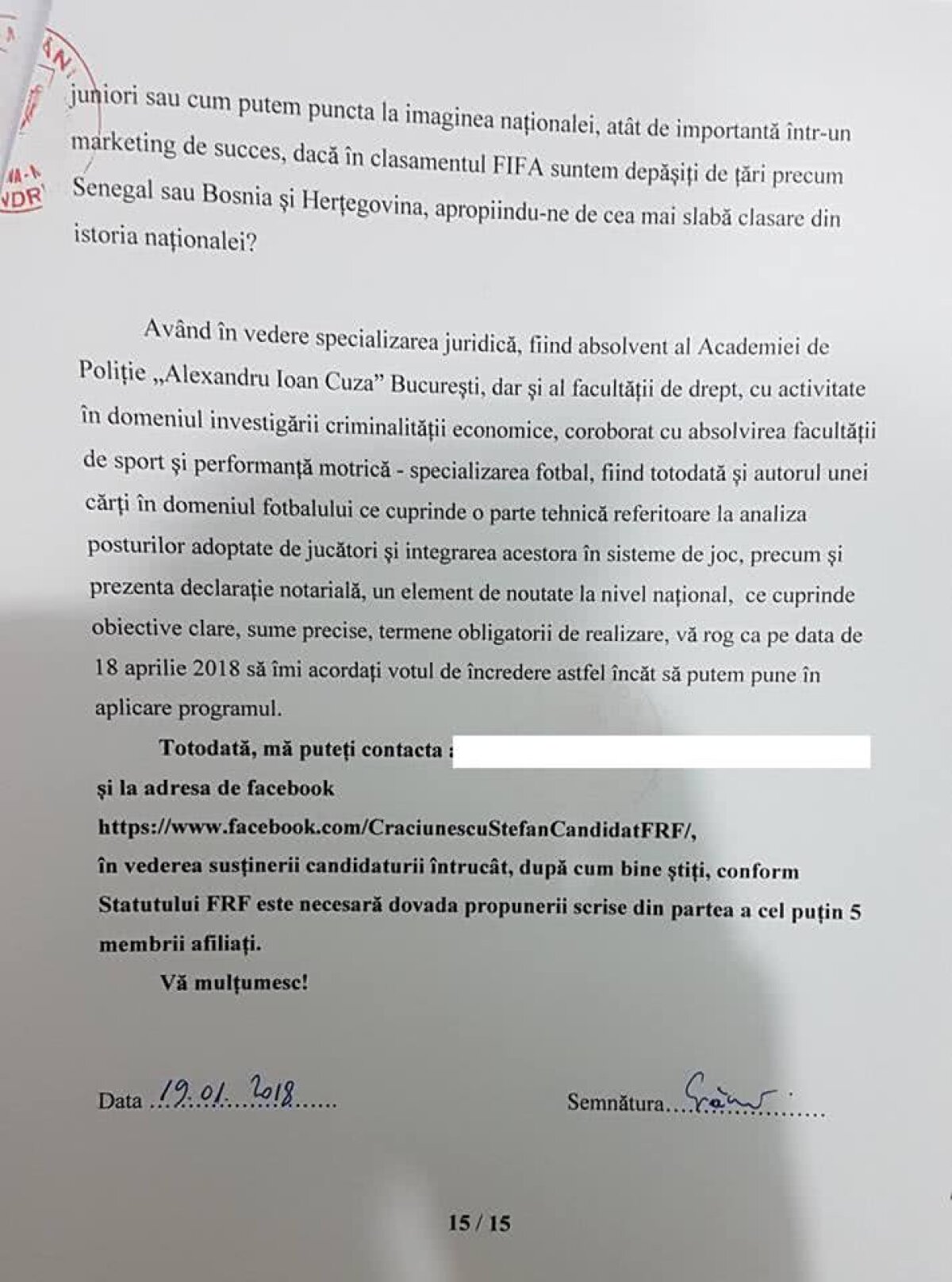 EXCLUSIV Burleanu contra "Burleanu 2.0" :) » Tânărul care a dat în judecată FRF candidează acum pentru șefia Federației! Săgeți la adresa contracandidaților