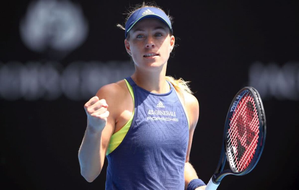 AUSTRALIAN OPEN. S-a încheiat meciul dintre Angelique Kerber și Madison Keys » Știm cine o așteaptă pe Simona Halep în semifinale