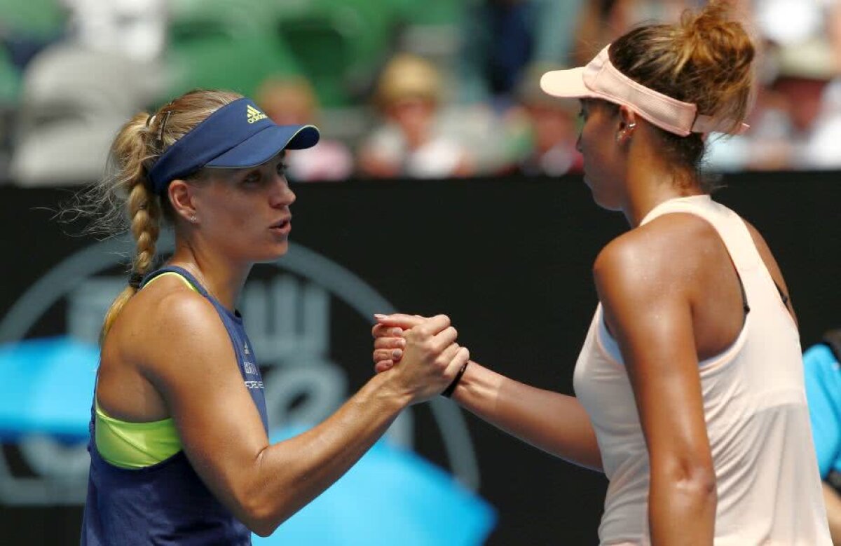 AUSTRALIAN OPEN. S-a încheiat meciul dintre Angelique Kerber și Madison Keys » Știm cine o așteaptă pe Simona Halep în semifinale