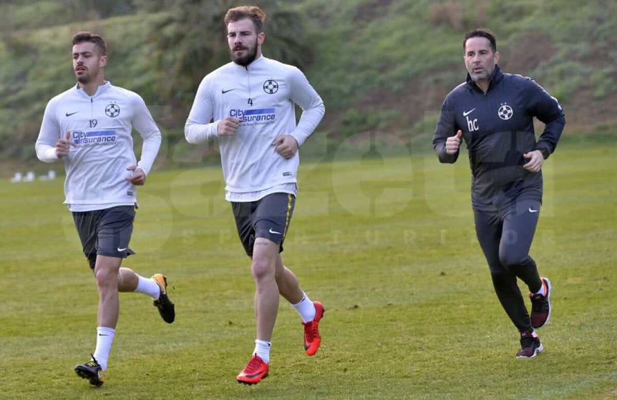 Corespondenţă din Spania // VIDEO + FOTO Cristi Tănase, primul antrenament sub comanda lui Dică » Colegii îl alintă "Arda Turan"