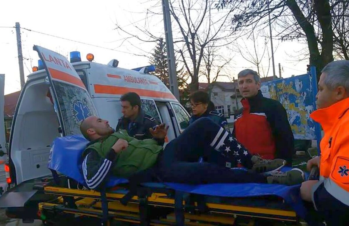 FOTO Înjunghiat în incinta stadionului! » S-a întâmplat în urmă cu câteva minute în România