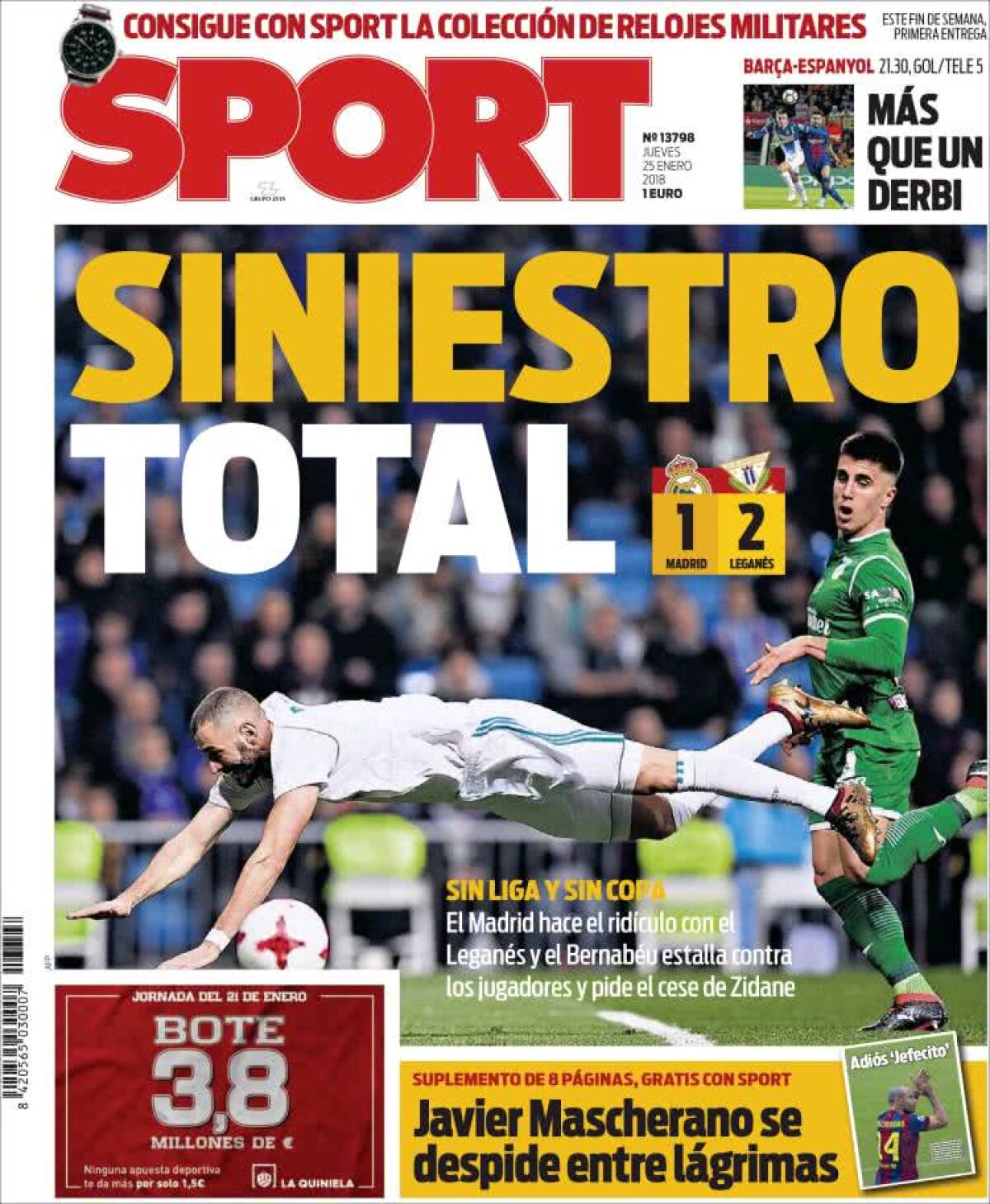 Ce scriu azi ziarele de sport din lume (25 ianuarie 2018)