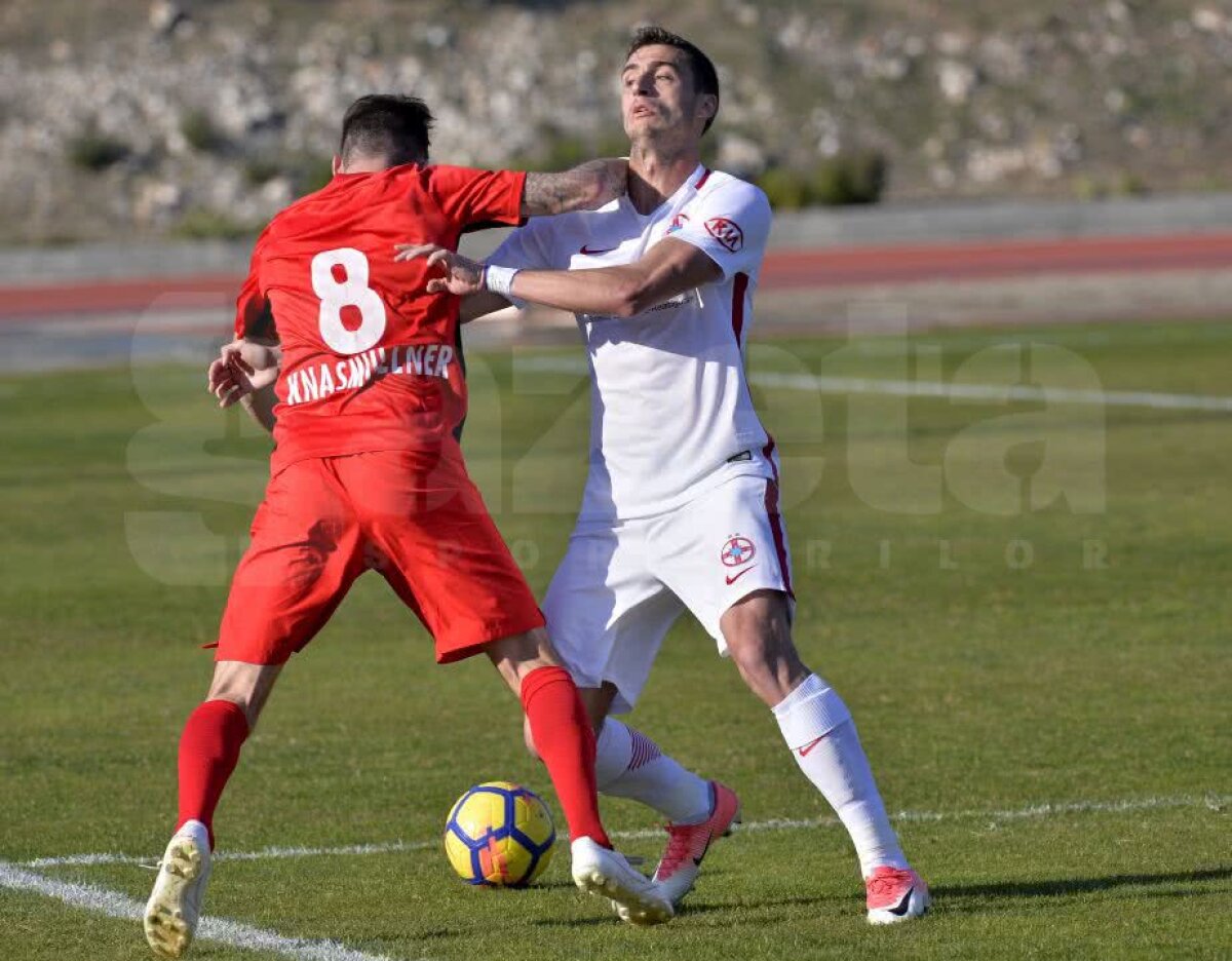 VIDEO + FOTO FCSB pierde amicalul cu Admira Wacker, după o primă repriză dezastruoasă! 5 goluri marcate, a debutat și Găman