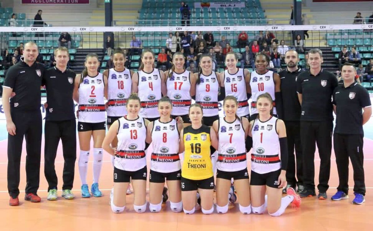 FOTO Uluitor! Alba Blaj a obținut a treia victorie consecutivă în Liga Campionilor!