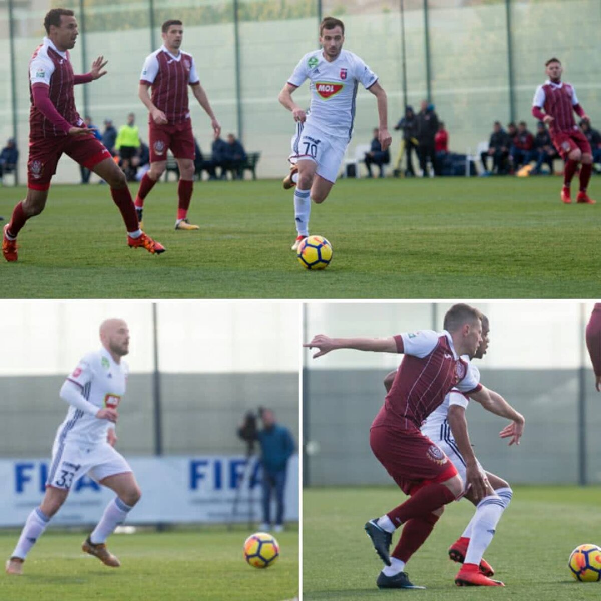 CFR Cluj, victorii pe linie în amicale » A trecut cu scor de neprezentare de locul 2 din Ungaria