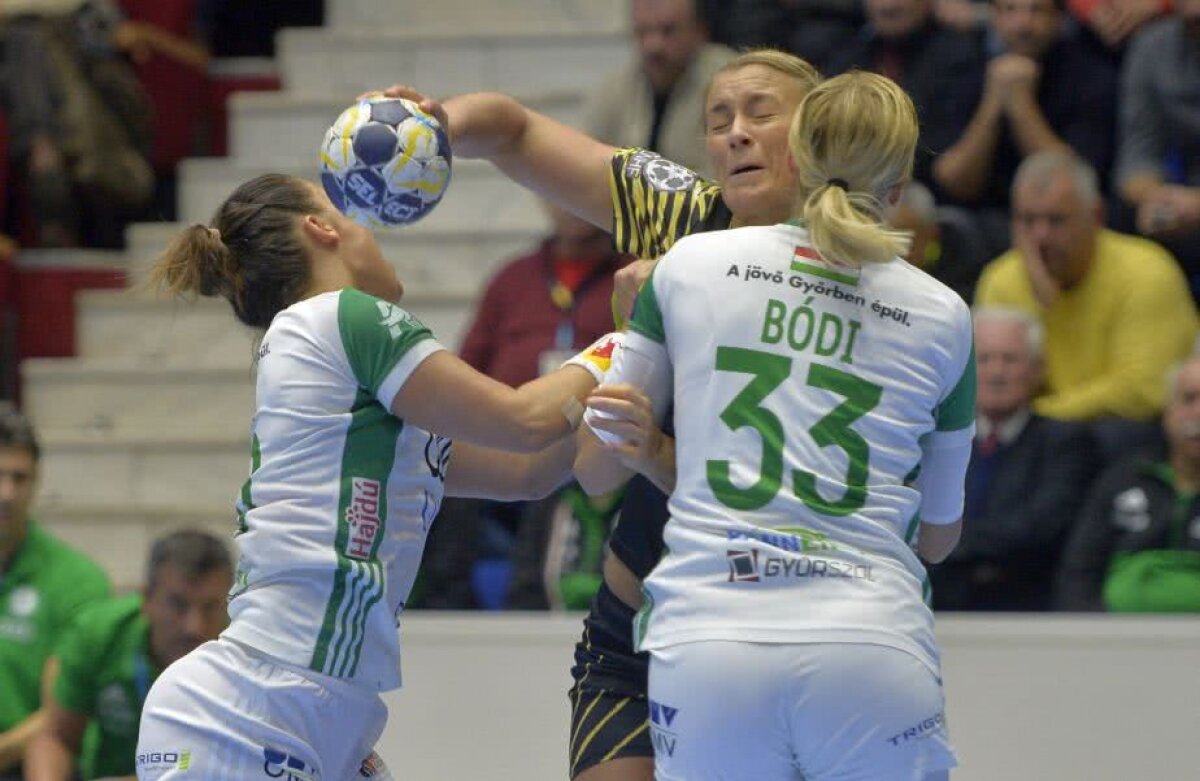 VIDEO+FOTO CSM București zdrobește Gyor în Liga Campionilor! Victorie clară pentru "tigroaice", 28-22