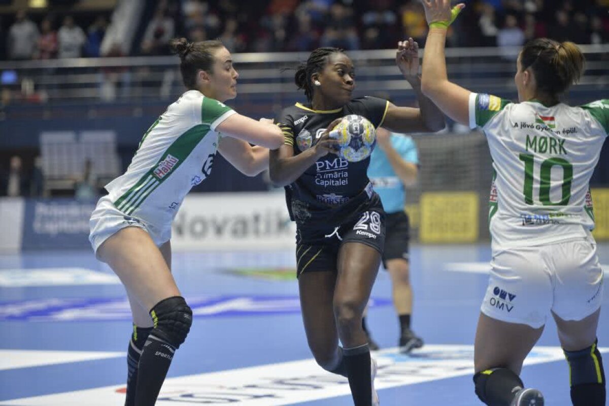 VIDEO+FOTO CSM București zdrobește Gyor în Liga Campionilor! Victorie clară pentru "tigroaice", 28-22