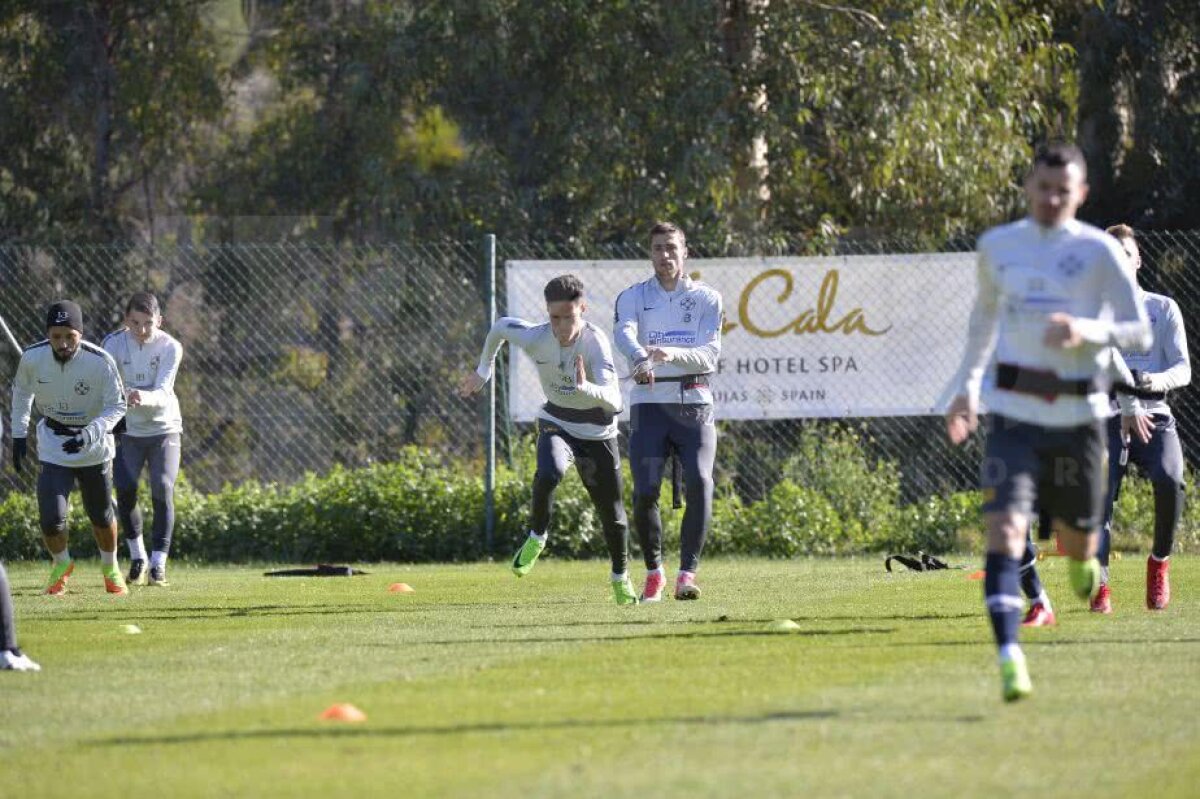 GALERIE FOTO CORESPONDENȚĂ DIN SPANIA » Diii! Dică a luat primele măsuri după eșecurile din 2018 + imagini de la antrenamentul FCSB-ului 