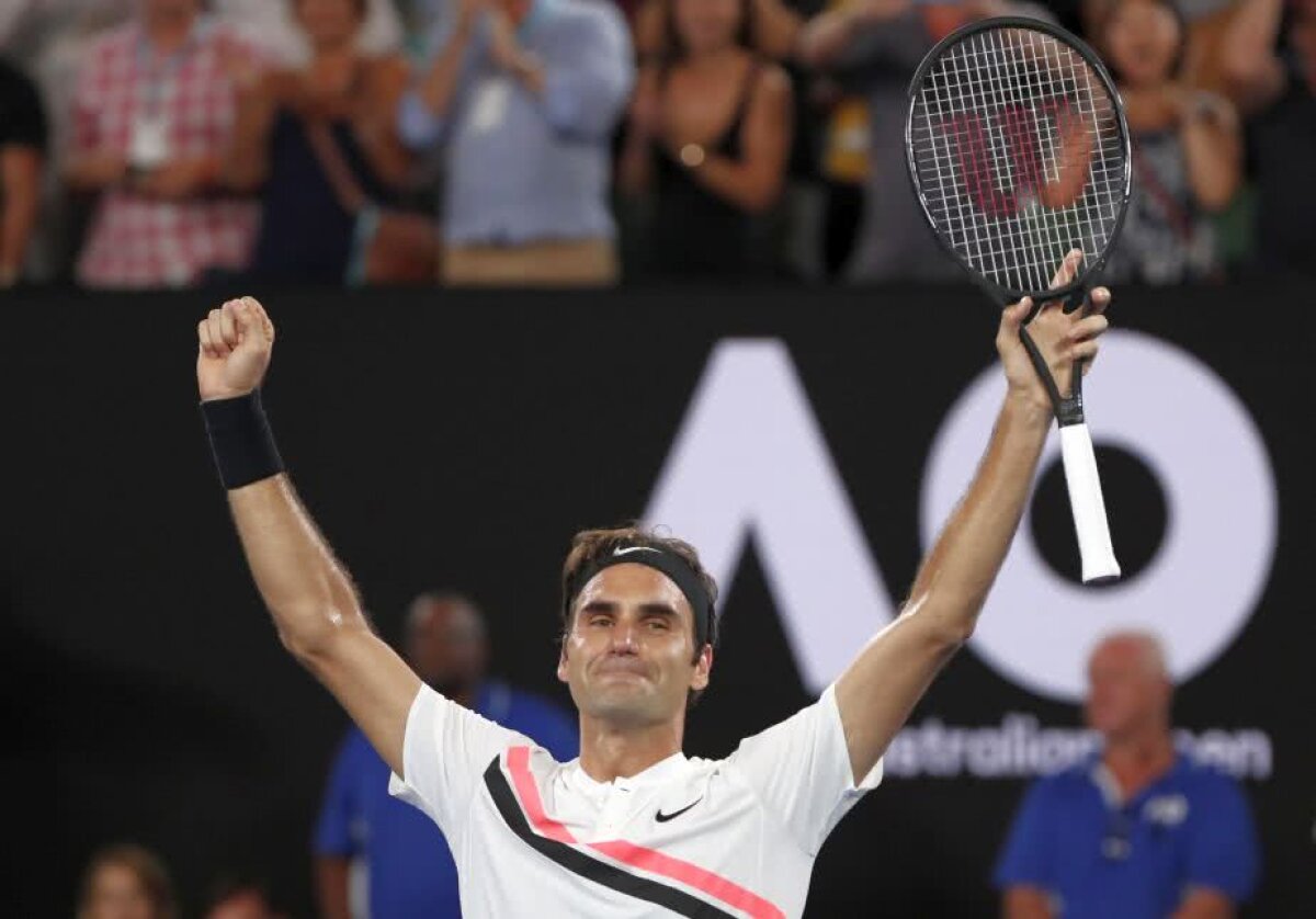 GALERIE FOTO 20GER Federer! » Elvețianul s-a impus în 5 seturi în finala de la Australian Open cu Marin Cilici și a ajuns la 20 de turnee de Mare Șlem câștigate