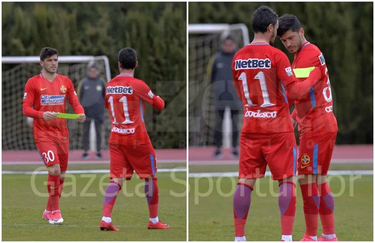 FOTO EXCLUSIV Schimbare de căpitan la FCSB? Gestul făcut de Budescu în minutul 64 al partidei cu Jiangsu