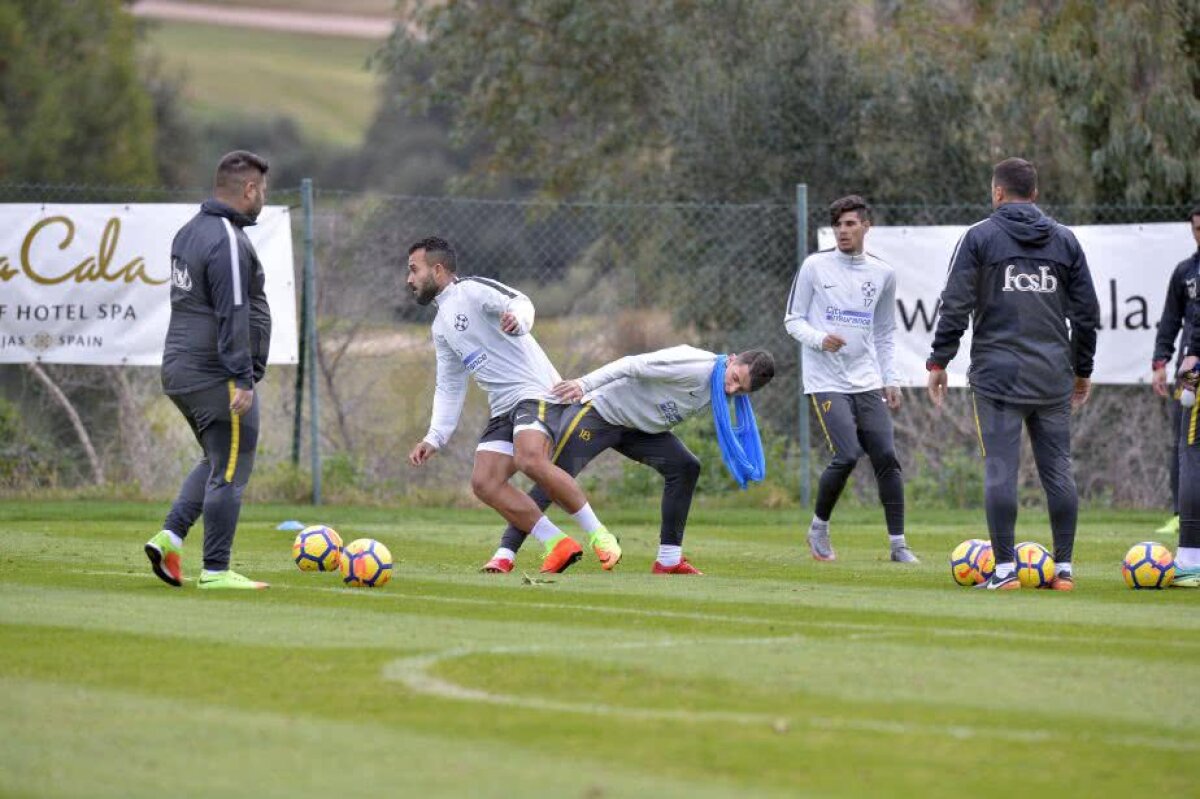  Corespondență GSP din Spania // GALERIE FOTO Cine e stelistul care a impresionat la antrenamentul de azi » Colegii l-au poreclit după Ronaldinho