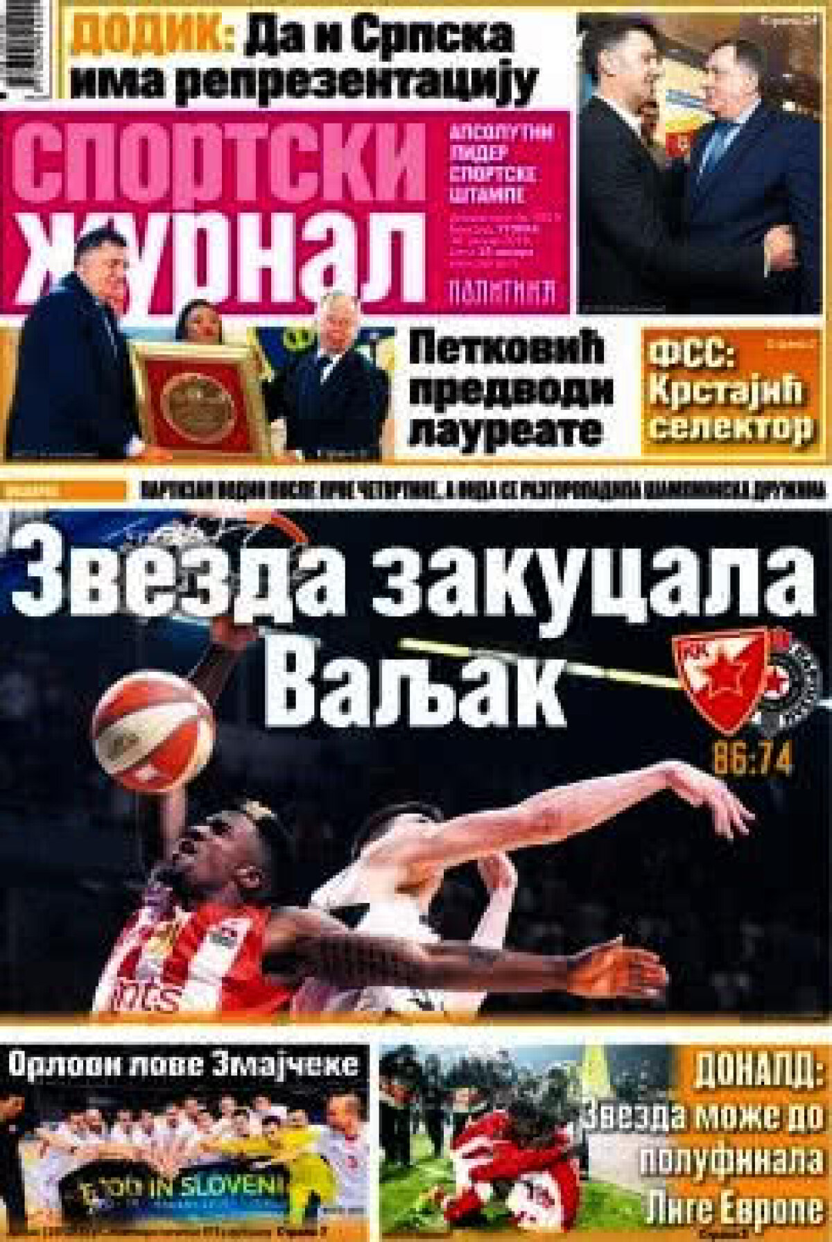 Ce scriu azi ziarele de sport din lume (30 ianuarie 2018)