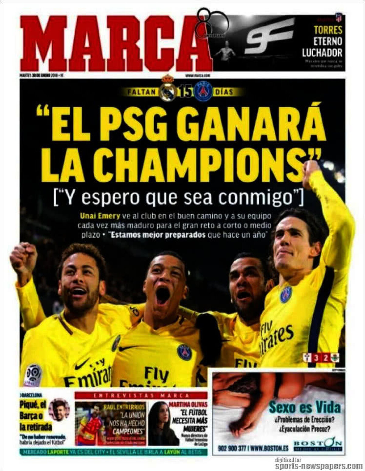 Ce scriu azi ziarele de sport din lume (30 ianuarie 2018)