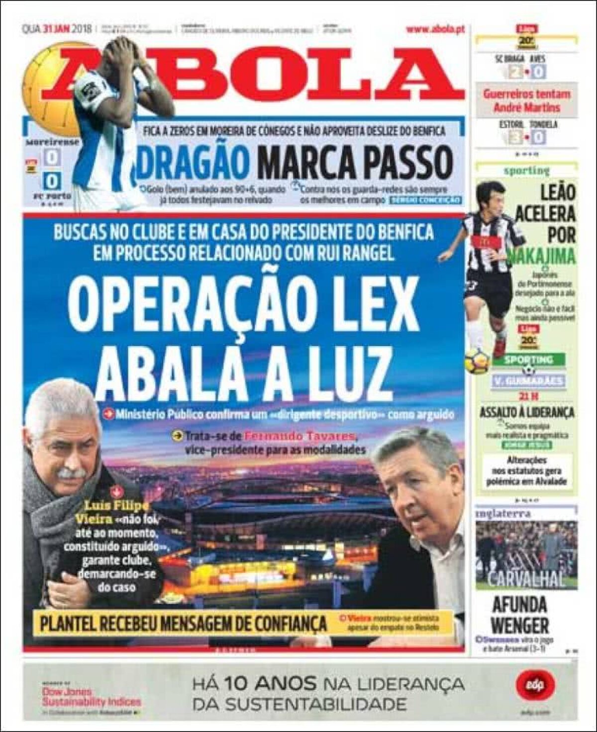 Ce scriu azi ziarele de sport din lume (31 ianuarie 2018)