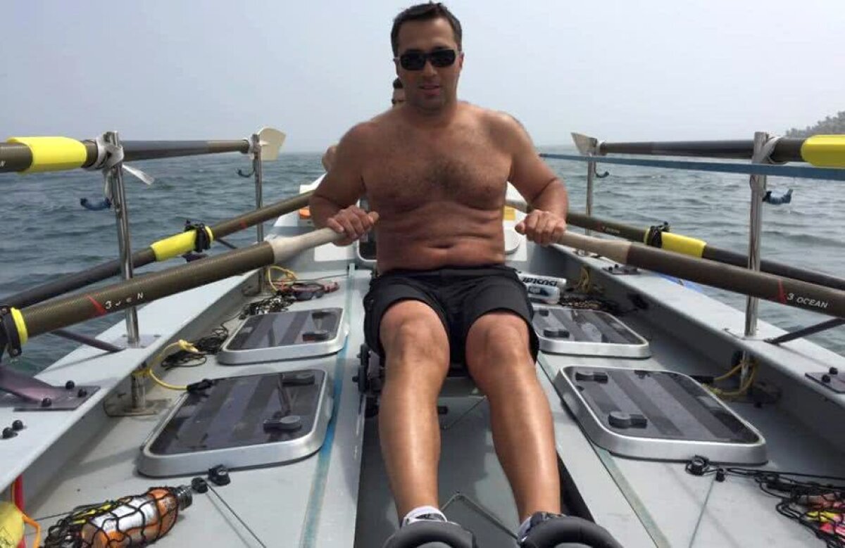 Aventură între continente » Alex Dumbravă va încerca să ajungă din Europa în America de Nord la bordul unei ambarcaţiuni cu vâsle, parcurgând peste 8.000 de kilometri în Oceanul Atlantic