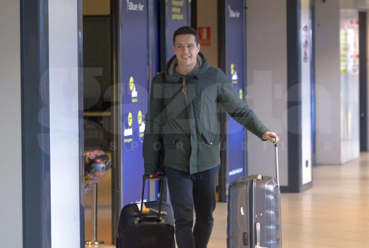 FOTO Primele declarații ale lui Palici la revenirea în România: "Echipa asta înseamnă mult pentru mine, mi-au lipsit suporterii"